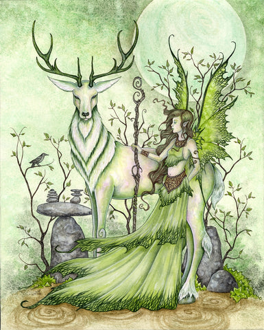 rABC02-Guardian Card (Cards - Amy Brown Yule) at Enchanted Jewelry & Gifts