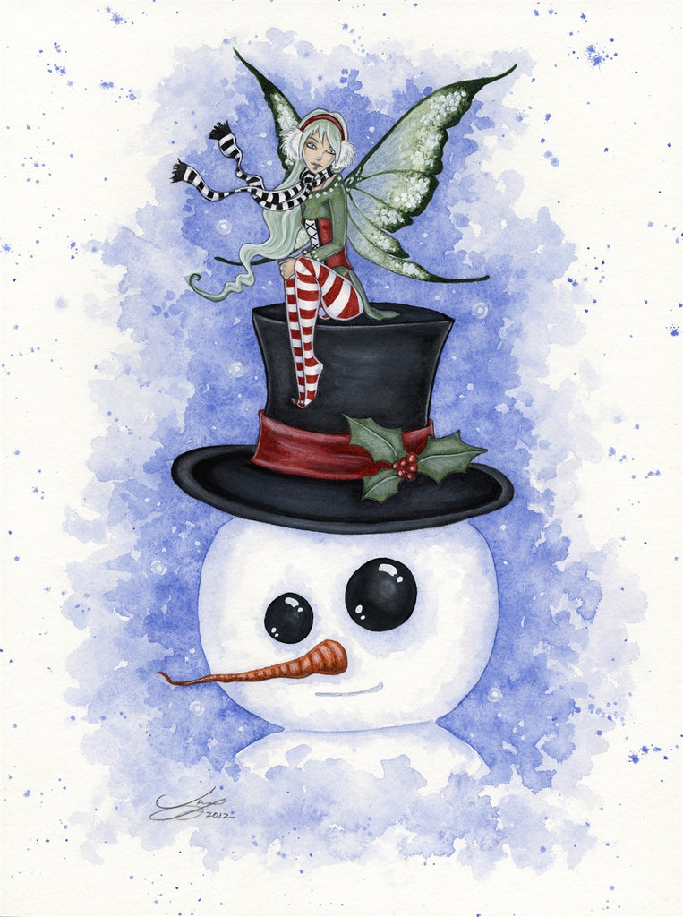 rABC04-Frosty Friends Card (Cards - Amy Brown Yule) at Enchanted Jewelry & Gifts