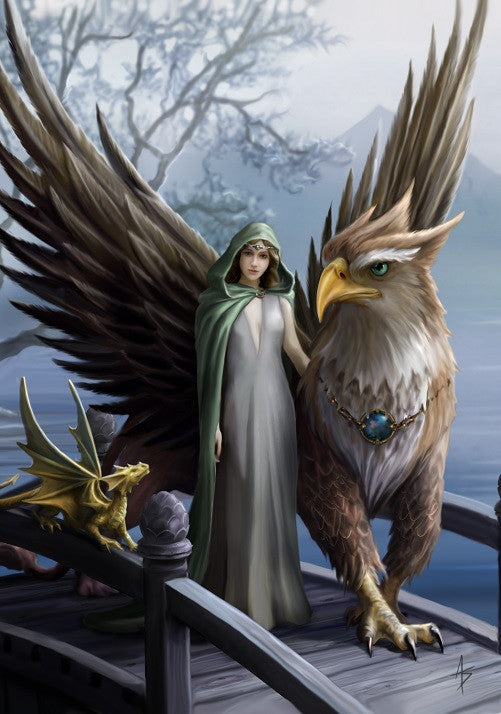 rAN70-Realm of Tranquility Card by Anne Stokes (Realms Cards by Anne Stokes) at Enchanted Jewelry & Gifts