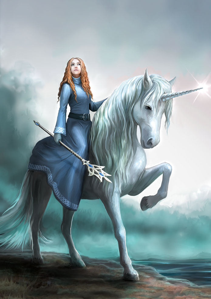 rAN95-Journey's Start Card (Realms Cards by Anne Stokes) at Enchanted Jewelry & Gifts