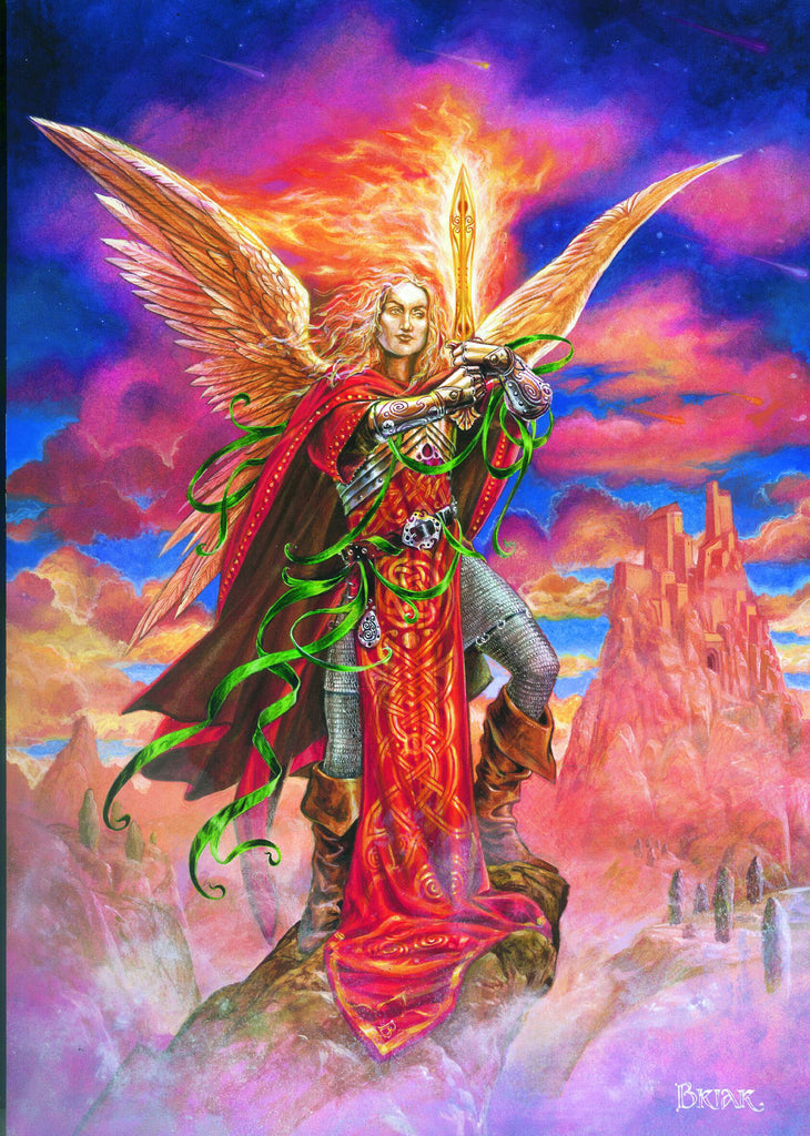 Briar Archangel Michael Card