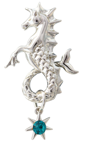 COM07-Poseidon's Steed to Attract Friendship by Anne Stokes (Mythical Companions) at Enchanted Jewelry & Gifts
