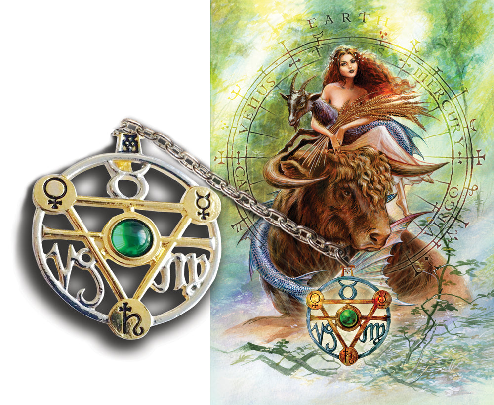 ET1-Elemental Earth Talisman and Card (Briar Elemental Talismans) at Enchanted Jewelry & Gifts