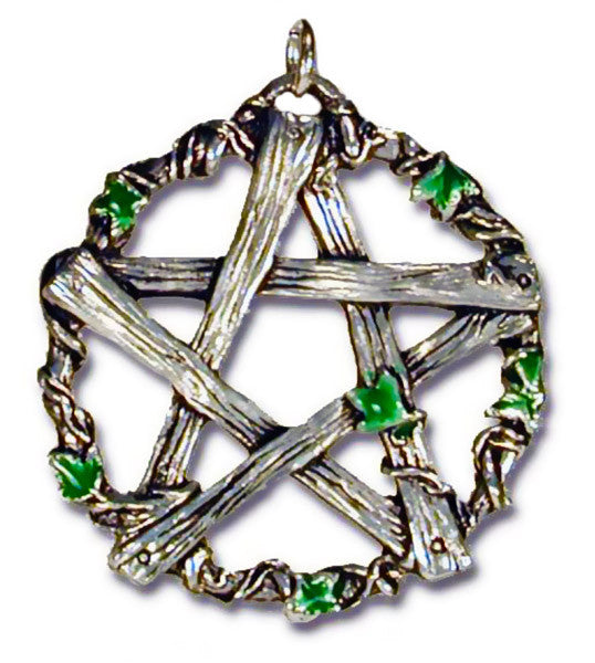 GA02-Pentagram of Pan, Against Trickery and Mischief (Galraedia) at Enchanted Jewelry & Gifts