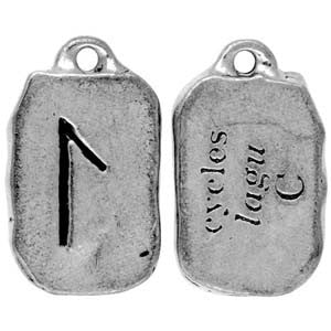 HRP21-Lagu - Cycles (Rune Pendants Carded) at Enchanted Jewelry & Gifts