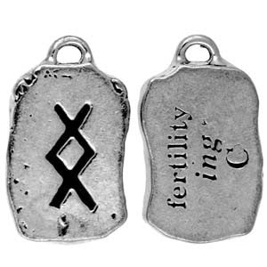 HRP22-Ing - Fertility (Rune Pendants Carded) at Enchanted Jewelry & Gifts