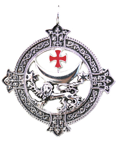 KT03-Templar Lion for Power and Success (Knights Templar) at Enchanted Jewelry & Gifts