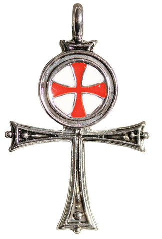 KT10-Templar Ankh for the True Seeker of Self-Mastery and Immortality (Knights Templar) at Enchanted Jewelry & Gifts