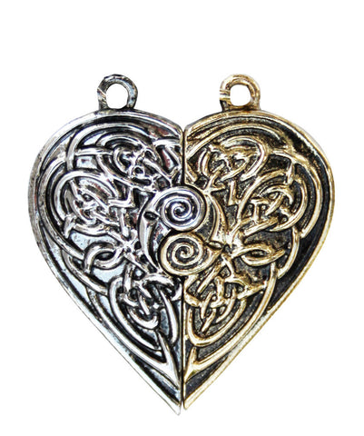 LT13-Tristan & Iseult Love Token Pair for Love & Friendship (Lost Treasures of Albion) at Enchanted Jewelry & Gifts