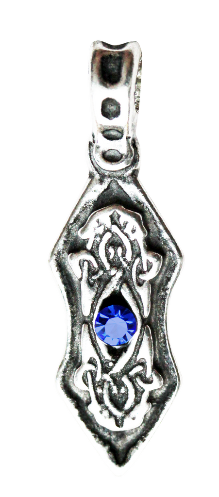 NLMA09-Eye of the Ice Dragon Pendant for Harmony & Stability (Nordic Lights) at Enchanted Jewelry & Gifts
