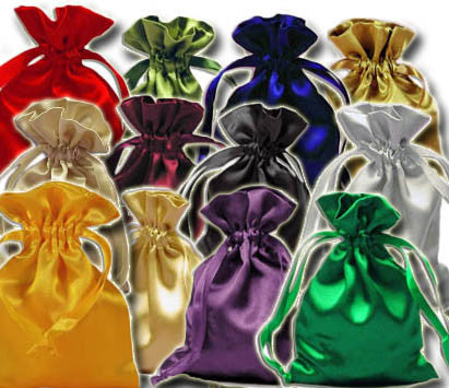 PS13-Assorted Satin Pouch (Satin Bags) at Enchanted Jewelry & Gifts