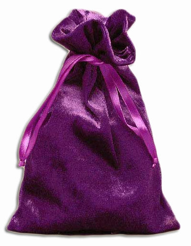 Purple Velvet Bag