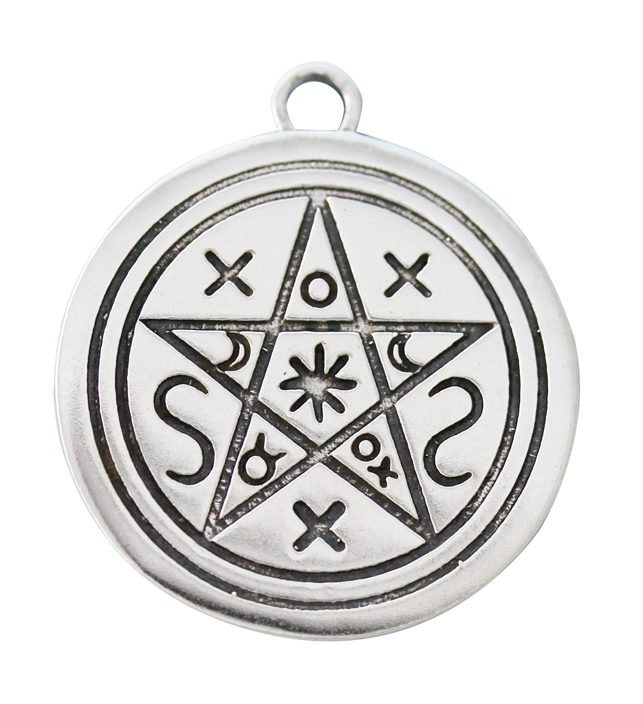 SCP10-Pentacle of Shadows for Contact with Earth & Spirit (Sigils of the Craft) at Enchanted Jewelry & Gifts