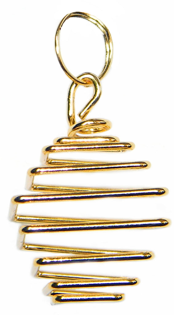 TSGSr-Gold Square Treasure Spiral (Treasure Spirals) at Enchanted Jewelry & Gifts