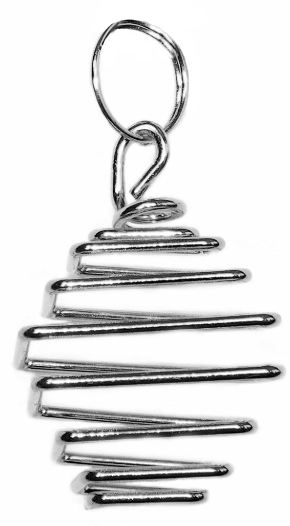 TSSSr-Silver Square Treasure Spiral (Treasure Spirals) at Enchanted Jewelry & Gifts