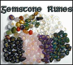 Gemstone Rune Stones