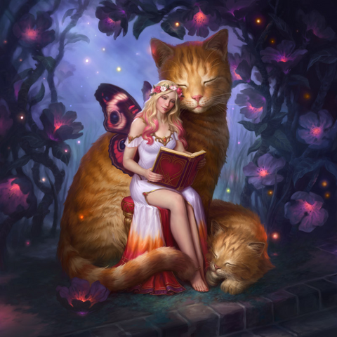 Beltaine Story Card by James Ryman