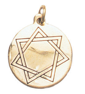 SCA99-Heptagram, Mystic Star Charm for Harmony in Love & Friendship (Star Charms) at Enchanted Jewelry & Gifts