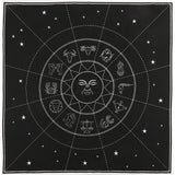 Zodiac Crystal Grid Altar Cloth