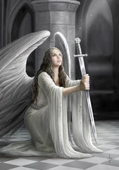 rAN58-The Blessing Card by Anne Stokes (Anne Stokes Angels Cards) at Enchanted Jewelry & Gifts
