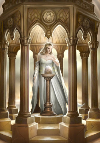 rAN61-The Egg Card by Anne Stokes (Anne Stokes Eastern Promise Cards) at Enchanted Jewelry & Gifts