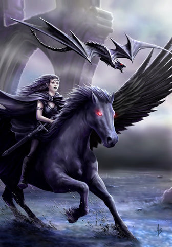 rAN68-Realm of Darkness Card by Anne Stokes (Realms Cards by Anne Stokes) at Enchanted Jewelry & Gifts