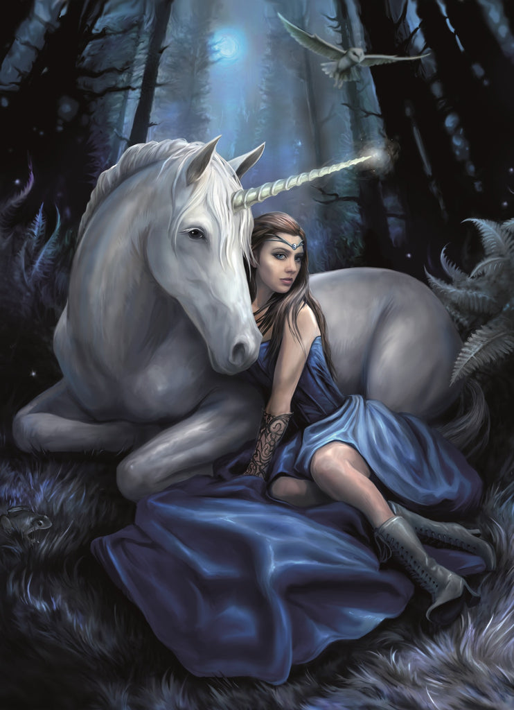 rAN80-Blue Moon Card (Realms Cards by Anne Stokes) at Enchanted Jewelry & Gifts
