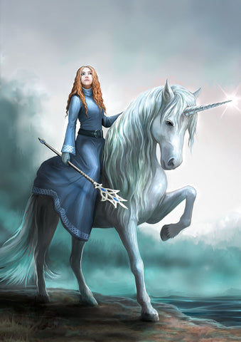 rAN95-Journey's Start Card (Realms Cards by Anne Stokes) at Enchanted Jewelry & Gifts