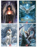 Anne Stokes Yule Cards Multipack Set