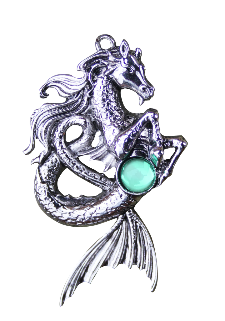 BB02-Kelpie for Mysterious Spirit Pendant by Briar (Briar Bestiary) at Enchanted Jewelry & Gifts