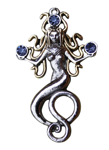 BB05-Gorgon for Feminine Wile Pendant by Briar (Briar Bestiary) at Enchanted Jewelry & Gifts
