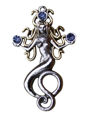 BB05-Gorgon for Feminine Wile Pendant by Briar (Briar Bestiary) at Enchanted Jewelry & Gifts