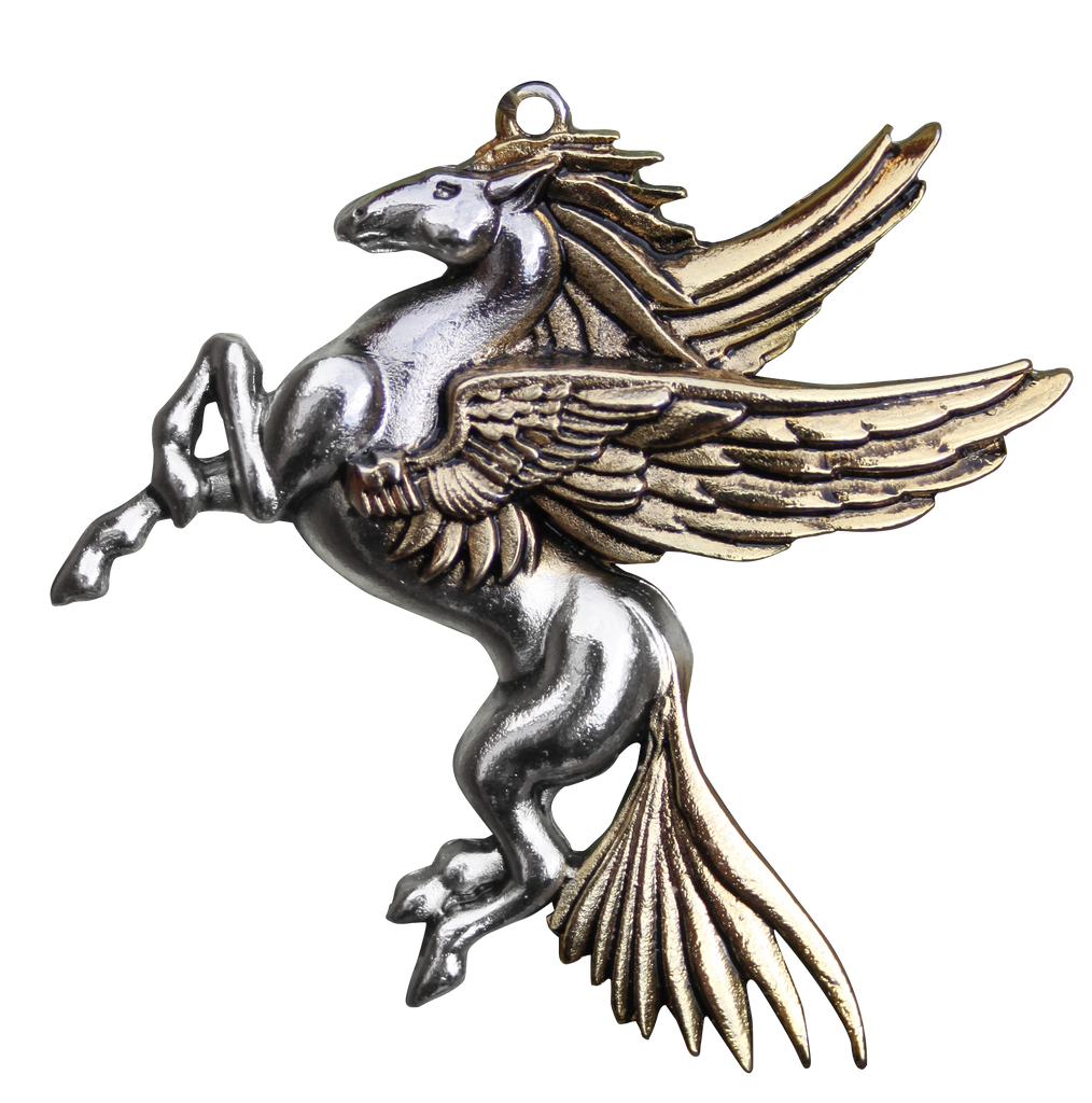 BB06-Pegasus for Divine Understanding Pendant by Briar (Briar Bestiary) at Enchanted Jewelry & Gifts