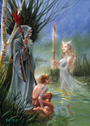 rBM20-Lady of the Lake (Briar Fantasy Cards) at Enchanted Jewelry & Gifts