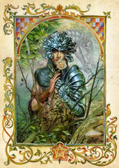 rBM55-The Green Knight by Briar (Briar Mediaeval Cards) at Enchanted Jewelry & Gifts