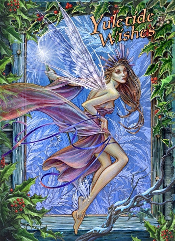 rBY19-Frost Fairy (Briar Yule Cards) at Enchanted Jewelry & Gifts