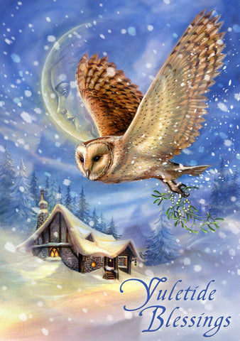 rBY22-Snow Bringer Yule Card (Briar Yule Cards) at Enchanted Jewelry & Gifts