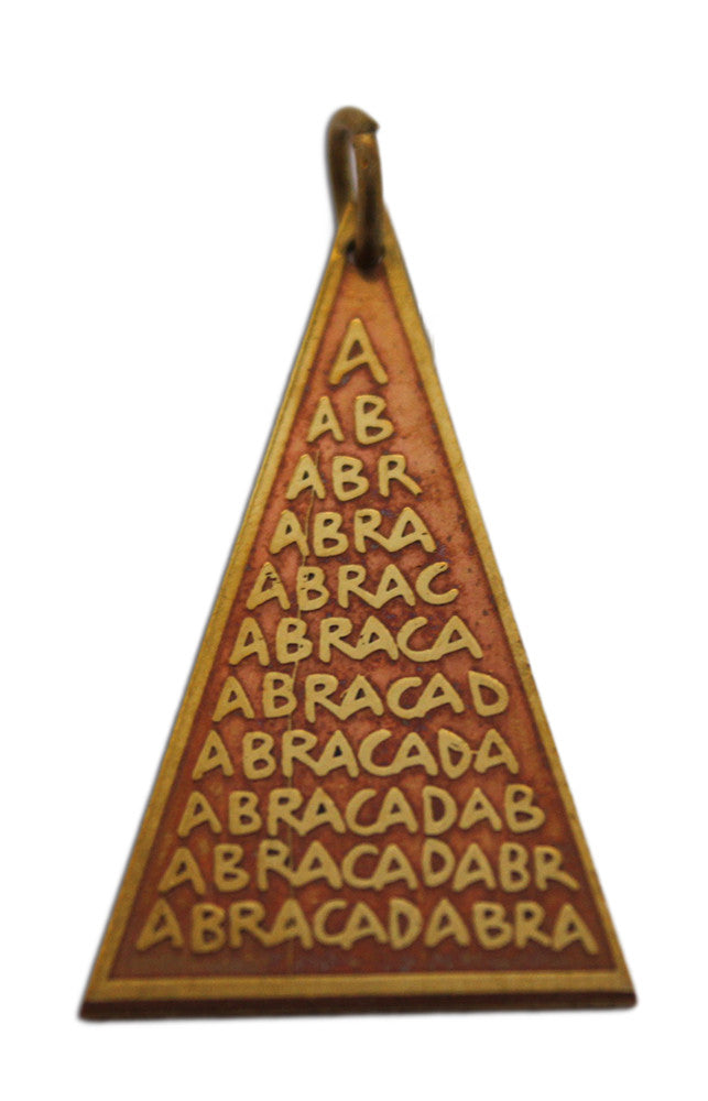 SCC90-Abraca Triangle Charm for Unexpected Good Fortune (Star Charms) at Enchanted Jewelry & Gifts