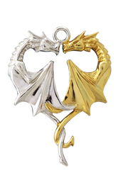 COM02-Dragon Heart for Lasting Love by Anne Stokes (Mythical Companions) at Enchanted Jewelry & Gifts
