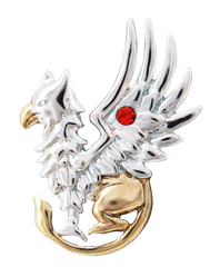 COM11-Griffin's Gift for Good Fortune by Anne Stokes (Mythical Companions) at Enchanted Jewelry & Gifts