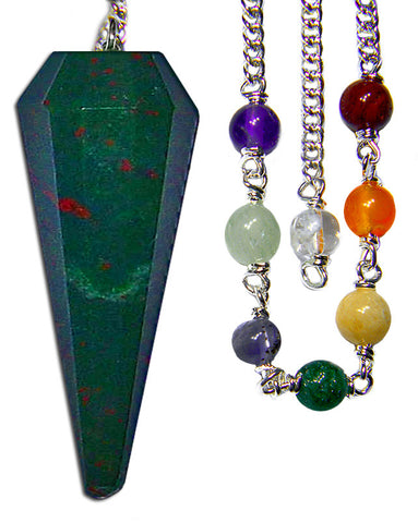 DPCBS-Blood Stone Chakra Pendulum (Pendulums) at Enchanted Jewelry & Gifts