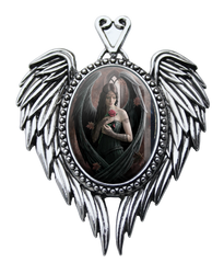 EC13-Angel Rose Cameo by Anne Stokes (Enchanted Cameos) at Enchanted Jewelry & Gifts