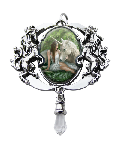 EC5-Pure Heart Cameo by Anne Stokes (Enchanted Cameos) at Enchanted Jewelry & Gifts