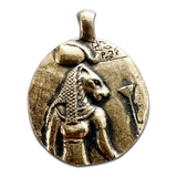 GC07G-Goddess Sekhmet for Courage & Medicine (Goddess Coins) at Enchanted Jewelry & Gifts