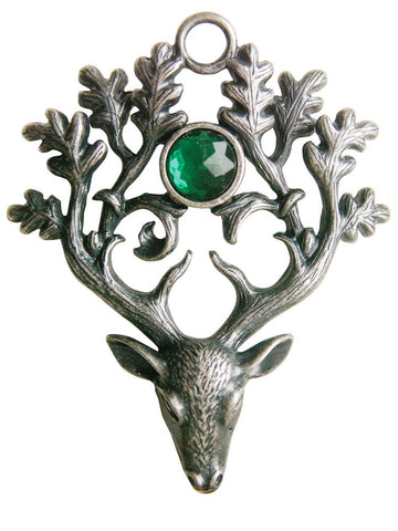 GW08-The Stag Lord for Protection & Defense (Greenwood Charms) at Enchanted Jewelry & Gifts