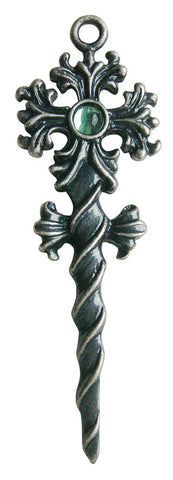 GW12-Wood Witch's Wand for Magical Knowledge (Greenwood Charms) at Enchanted Jewelry & Gifts