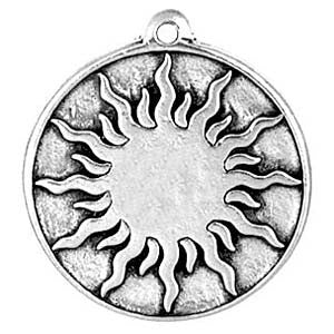 HAM19-Sun Disk (Amulets of the World Carded) at Enchanted Jewelry & Gifts