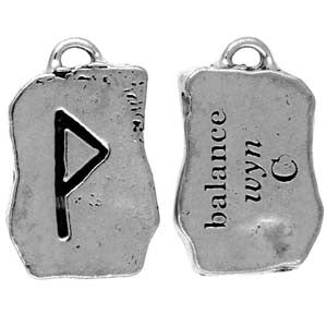 HRP08-Wyn - Balance (Rune Pendants Carded) at Enchanted Jewelry & Gifts