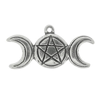 HWP72-Triple Goddess (Wicca Practical Magick Carded) at Enchanted Jewelry & Gifts