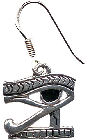 JA7-Eye of Horus Earrings for Health, Strength, and Protection (Jewels of Atum Ra) at Enchanted Jewelry & Gifts
